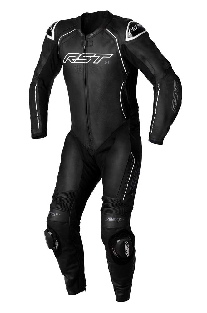 102987 s1 ce mens leather suit blackblackwhite front