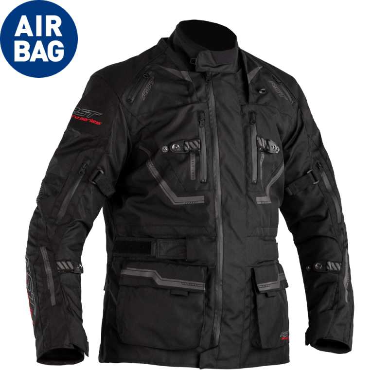 RST Axle Ce Men's Textile Jacket Black/Blue/White Size 46 